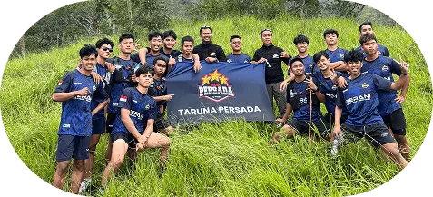 Tim Taruna Persada di lapangan